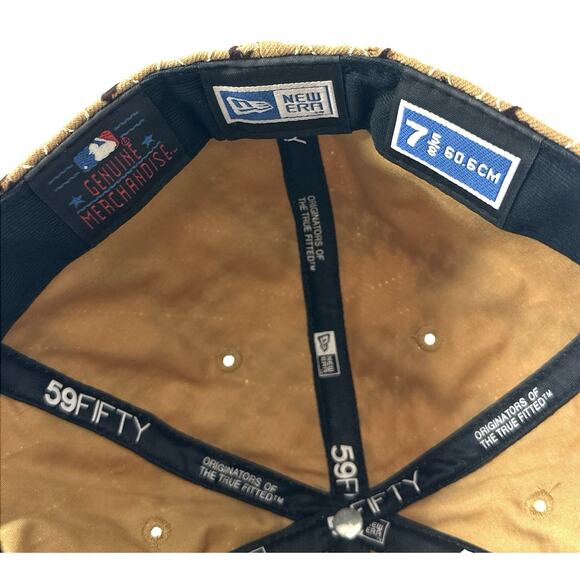 RARE New Era 59FIFTY Detroit Tigers Hat 7 5/8 Scumbag Steve Meme Wool Houndstoot - Picture 6 of 7